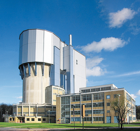 Außenansicht der AVR-Anlage Jülich