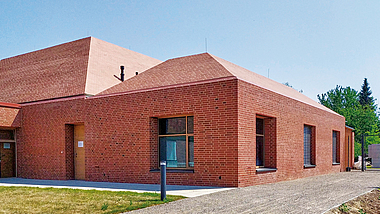 Ausgezeichnete Architektur: Die Kindertagesstätte St. Konrad in Neuss wurde vom Land NRW mit dem Kita-Preis 2020 prämiert.