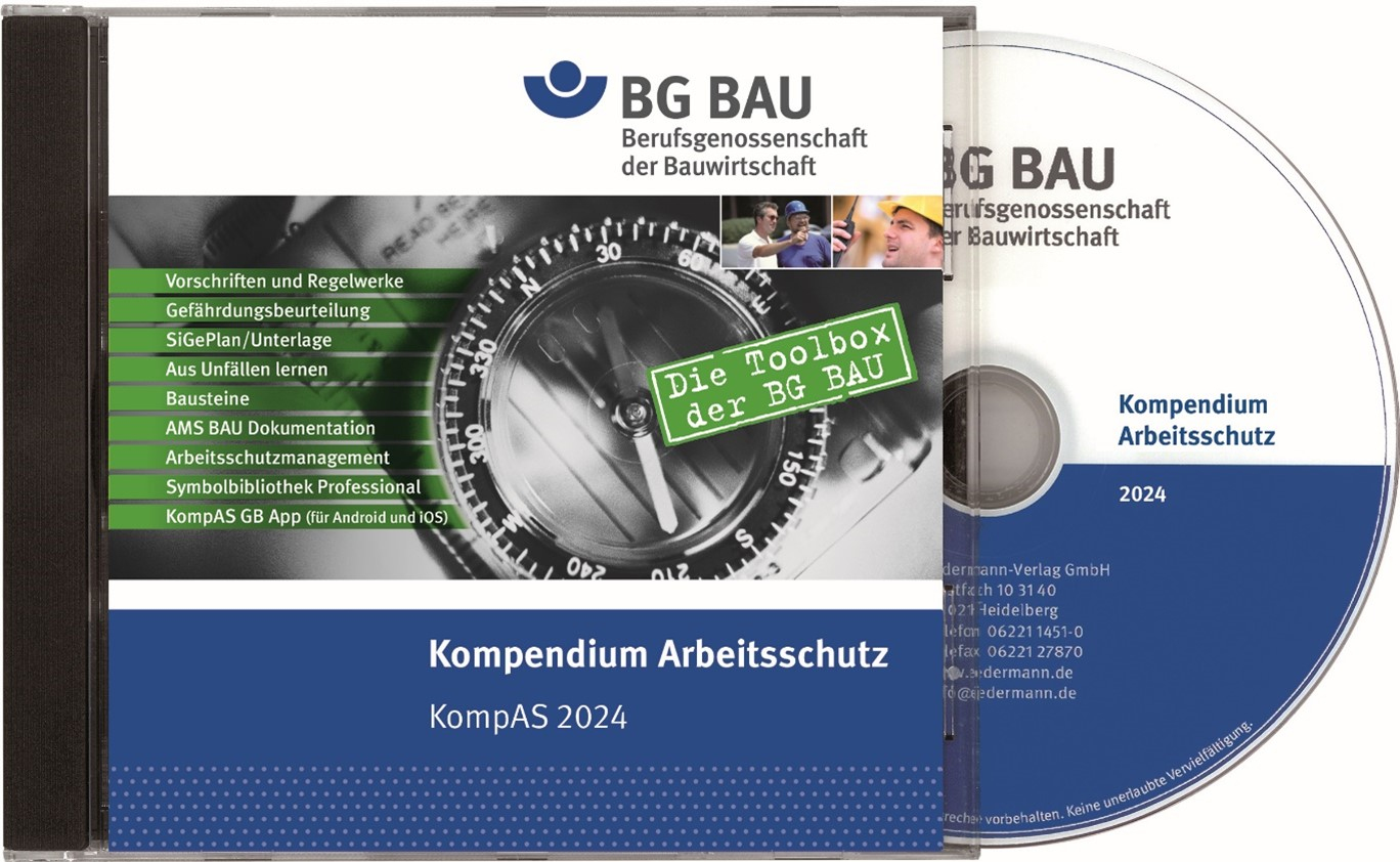 Kompendium Arbeitsschutz 2024 | Bauportal BG BAU