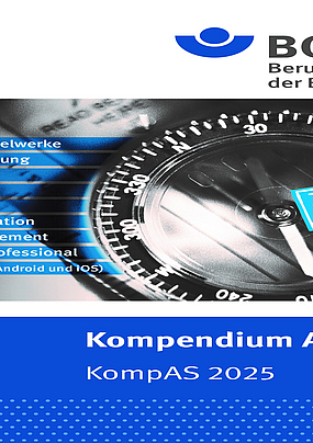 Kompendium Arbeitsschutz 2025 Titelbild der CD Kompendium Arbeitsschutz KompAS 2024.