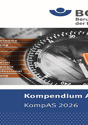 Titelbild der CD Kompendium Arbeitsschutz KompAS 2026.