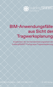 Buchcover "BIM-Anwendungsfälle ausSicht der Tragwerksplanung"
