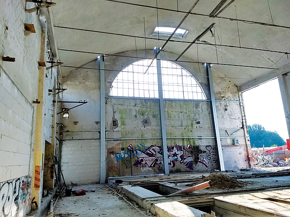 Innenansicht Kistner-Fabrik