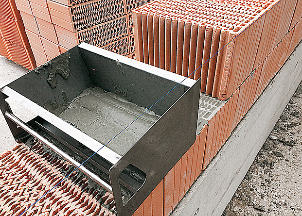 Gebäude Mauerwerk, Erdgeschoss.