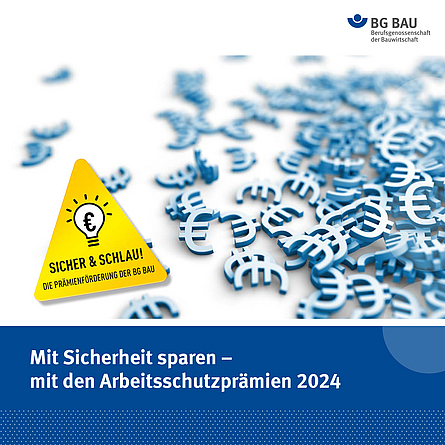 Titelbild des Arbeitsschutzprämien-Katalogs 2024