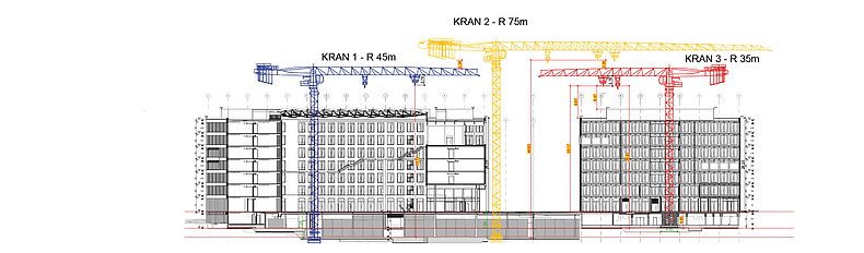 Planung Bauvorhaben EDGE Suedkreuz