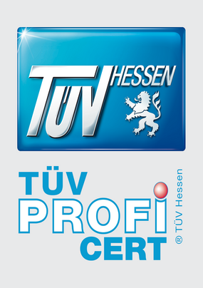 Logo TÜV Hessen Proficert