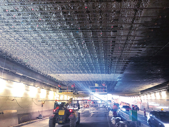 RELAST - Brücken- und Tunnelsanierung mit Betonschrauben bei laufendem Betrieb