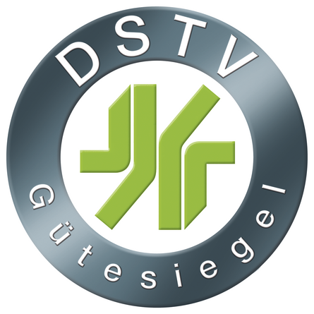 Logo Grüne DSTV-Gütesiegel