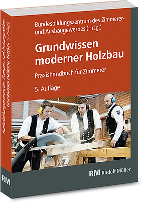 Buchcover "Grundwissen moderner Holzbau"