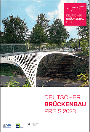 Cover Wettbewerbsanleitung Deutscher Brückenbaupreis 2023