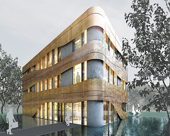 Außenansicht Bürogebäude