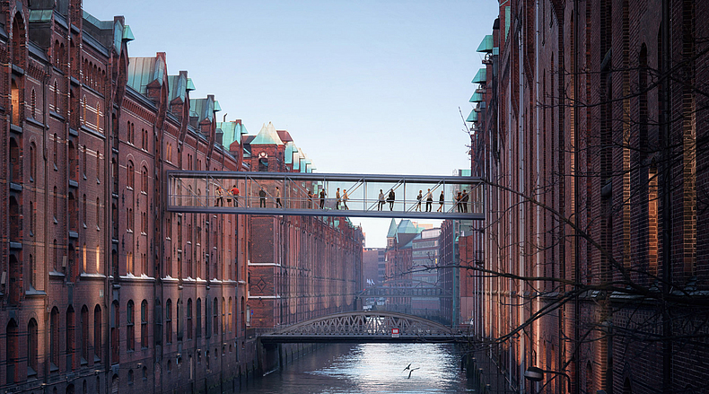 Brücke Miniatur Wunderland, Hamburg (Hamburg)