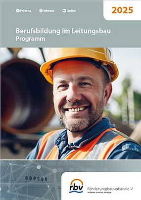 Cover "Berufsbildung im Leitungsbau - Programm 2025"