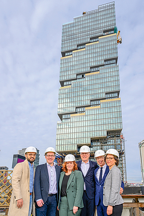 Kassem Taher Saleh MdB, Tobias Riffel, Sandra Weeser MdB, Thomas Zawalski, Dr. Tillman Prinz, Wiebke Zuschlag (solid UNIT)