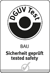 Logo DGUV Test BAU