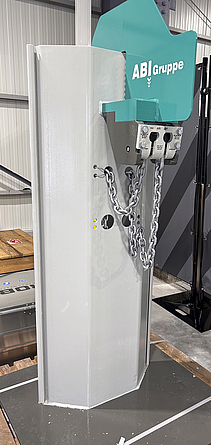 Innovatives Sicherungsmittel für Spundwandgreifer und Spundbohlen.