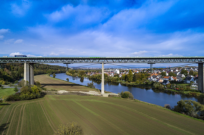 Fuldatalbrücke, Bergshausen (Hessen)