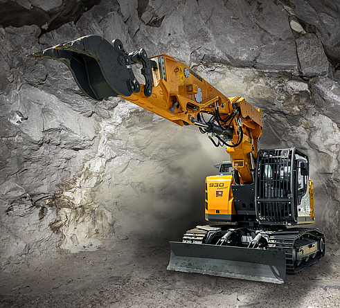 Liebherr R930 Tunnel