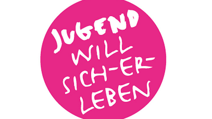 Logo "Jugend will sich-er-leben"